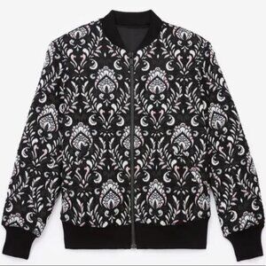 The Kooples Foliage Bomber Jacket
